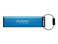 Kingston IronKey Keypad 200C - USB flash-enhet - krypterat - FIPS 140-3 Level 3 - 256 GB - USB-C 3.2 Gen 1 IKKP200C/256GB