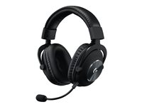 Logitech PRO X - Headset - fullstorlek - LIGHTSPEED - trådlös - ljudisolerande 981-001263
