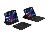 ZAGG Pro Keys 2 - Tangentbord och foliefodral (folioomslag) - bakgrundsbelyst - trådlös - Bluetooth - QWERTY - Nordisk - för Apple 11-inch iPad Pro Wi-Fi, Wi-Fi + Cellular 103414670