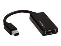 StarTech.com Mini DisplayPort till HDMI-adapter - 4K 60 Hz - Videokonverterare - DisplayPort - HDMI MDP2HD4K60S