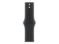 Apple - Band för smart klocka - 40mm - storlek S/M - svart - för Watch Hermès Series 7, Hermès Series 9, SE 3, Series 10, Series 11, Series 8, Series 9 MAX94ZM/A