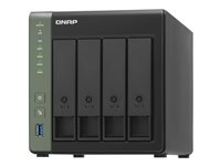 QNAP TS-431X3 - NAS-server - 4 fack - SATA 6Gb/s - RAID 0, 1, 5, 6, 10, JBOD, 5 hot spare, 6-reservsnabbyte, 10 hot spare - RAM 4 GB - Gigabit Ethernet / 2.5 Gigabit Ethernet / 10 Gigabit Ethernet - iSCSI support TS-431X3-4G