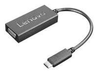 Lenovo - USB/VGA-adapter - USB-C (hane) till HD-15 (VGA) (hona) - 1920 x 1200 (WUXGA) stöd - CRU 4X90M42956