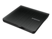 Samsung SE-218CN - Diskenhet - DVD±RW (±R DL) / DVD-RAM - 8x/8x/5x - USB 2.0 - extern - svart SE-218CN/RSBS