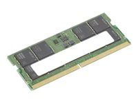 ThinkPad - DDR5 - modul - 32 GB - SO DIMM 262-pin - 4800 MT/s / PC5-38400 - Campus - grön - för ThinkPad T15p Gen 3 21DA, 21DB 4X71K08908