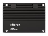 Micron 9550 MAX - SSD - Enterprise, Mixed Use - krypterat - 25.6 TB - inbyggd - 2.5" - U.2 PCIe 5.0 x4 (NVMe) - TCG Opal Encryption 2.02 - TAA-kompatibel MTFDLAL25T6THB-1BK1DABYYR