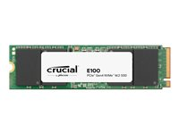 Crucial E100 - SSD - 1 TB - inbyggd - M.2 2280 - PCIe 4.0 x4 (NVMe) CT1000E100SSD8
