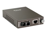 D-Link DMC 810SC - Fibermediekonverterare - 1GbE - 1000Base-LX, 1000Base-T - RJ-45 / SC enkelläge - upp till 10 km DMC-810SC/E