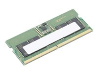 Lenovo - DDR5 - modul - 8 GB - SO DIMM 262-pin - 5600 MT/s - grön - för Legion T5 26; ThinkCentre M70q Gen 5; M90q Gen 5; ThinkPad P14s Gen 5; V15 G5 IRL 4X71M23184