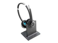 Cisco 562 Wireless Dual - Headset - på örat - DECT 6.0 - trådlös - med Standard Base Station - återanvänd CP-HS-WL-562SEU-RF