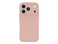 OtterBox Figura Series - Baksidesskydd för mobiltelefon - MagSafe-kompatibilitet - polykarbonatskikt, TPE (termaplastisk elastomer) - eros (rosa) - för Apple iPhone 17 Pro 77-000693