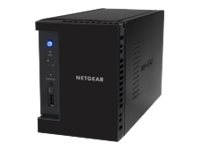 NETGEAR ReadyNAS 312 RN31221E - NAS-server - 2 fack - 2 TB - SATA 3Gb/s - HDD 1 TB x 2 - RAID 0, 1 - RAM 2 GB - Gigabit Ethernet - iSCSI support RN31221E-100EUS