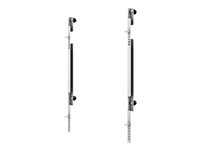 Multibrackets M - Monteringskomponent (2 förlängningsarmar) - för LCD-display - vit - skärmstorlek: 65" - monteringsgränssnitt: 400 x 600 mm - VESA-fästmontering - för Samsung Flip 2 WM65R 7350073739042