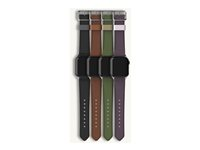 OtterBox Symmetry - Band för smart klocka - 41/40/38mm, kaktusläder - rich adobe - för Apple Watch Hermès Series 9, SE 3, Series 10, Series 11, Series 8, Series 9 77-95606