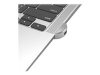 Compulocks Ledge Lock Adapter for MacBook Air M1 (Cable Not Included) - Adapter för säkerhetslåsurtag - silver - för MacBook Air 13,3" MBALDG03