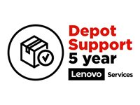 Lenovo Depot/Customer Carry-In Upgrade - Utökat serviceavtal - material och tillverkning (för system med 1 års depå eller inkörningsgaranti) - 5 år (från ursprungligt inköpsdatum av utrustningen) - för ThinkBook 14 G6 ABP; 14s Yoga G2 IAP; 16 G6 ABP; ThinkCentre neo 30a 22 5WS0E84879