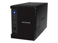 NETGEAR ReadyNAS 102 RN10222D - NAS-server - 2 fack - 4 TB - SATA 3Gb/s - HDD 2 TB x 2 - RAID 0, 1, 5, 6, 10, JBOD - RAM 512 MB - Gigabit Ethernet - iSCSI support RN10222D-100EUS