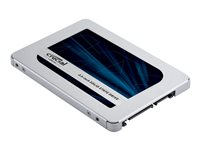 Crucial MX500 - SSD - krypterat - 1 TB - inbyggd - 2.5" - SATA 6Gb/s - 256 bitars AES - TCG Opal Encryption 2.0 CT1000MX500SSD1