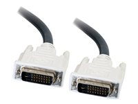 C2G - DVI-kabel - dubbel länk - DVI-D (hane) till DVI-D (hane) - 5 m 81191
