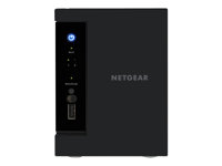 NETGEAR ReadyNAS 312 RN31200 - NAS-server - 2 fack - SATA 3Gb/s - HDD - RAID 0, 1 - RAM 2 GB - Gigabit Ethernet - iSCSI support RN31200-100EUS
