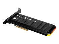 WD_BLACK AN1500 WDS100T1X0L-00AUJ0 - SSD - 1 TB - inbyggd - PCIe-kort - PCIe 3.0 x8 (NVMe) - integrerad kylfläns WDS100T1X0L
