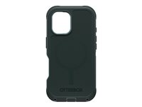 OtterBox Defender Series - Baksidesskydd för mobiltelefon - MagSafe-kompatibilitet - silikon - salvia (grön) - för Apple iPhone 16 77-95969