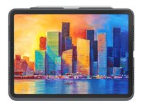 ZAGG Pro Keys - Tangentbord och foliefodral - bakgrundsbelyst - Bluetooth - Nordisk - svart/grå tangentbord, svart/grå fodral - för Apple 10.9-inch iPad Air (4:e generation, 5:e generation) 103407279