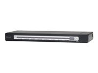 Belkin OmniView PRO3 USB & PS/2 16-Port KVM Switch - Omkopplare för tangentbord/video/mus - 16 x KVM port(s) - skrivbordsmodell, rackmonterbar F1DA116ZEA