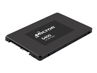 Micron 5400 PRO - SSD - krypterat - 3.84 TB - inbyggd - 2.5" - SATA 6Gb/s - 256 bitars AES - Self-Encrypting Drive (SED), TCG Enterprise SSC MTFDDAK3T8TGA-1BC16ABYYR