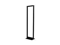 APC NetShelter 2 Post Open Frame Rack - Rack - svart - 45U - 19" - för P/N: SMT750RM2UCNC, SMTL2K2RM2UCL, SMTL2K2RM2UCLNC, SMTL3KRM2UCL, SMTL3KRM2UCLNC AR201