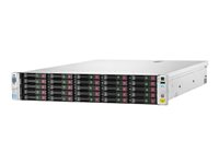 HPE StoreVirtual 4730 - Hårddiskarray - 22.5 TB - 25 fack (SAS-2) - HDD 900 GB x 25 - iSCSI (1 GbE), iSCSI (10 GbE) (extern) - kan monteras i rack - 2U B7E28A