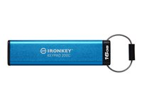 Kingston IronKey Keypad 200C - USB flash-enhet - krypterat - FIPS 140-3 Level 3 - 16 GB - USB-C 3.2 Gen 1 IKKP200C/16GB