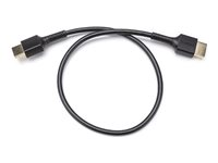 Crestron CBL-8K-HD-1.5 - Ultra High Speed - HDMI-kabel - HDMI hane till HDMI hane - 50 cm - svart - passiv, 4K120Hz stöd, 8K30Hz stöd, 8K120 Hz (7680 x 4320) stöd CBL-8K-HD-1.5