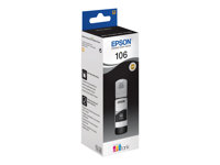 Epson 106 - 70 ml - foto-svart - original - svart - bläcktank - för EcoTank ET-7700, ET-7750, L7160, L7180; Expression Premium ET-7700, ET-7750 C13T00R140