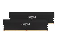 Crucial Pro - Overclocking Edition - DDR5 - sats - 32 GB: 2 x 16 GB - DIMM 288-pin - 6000 MT/s / PC5-48000 - CL36 - 1.35 V - ej buffrad - svart CP2K16G60C36U5B