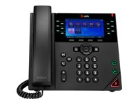 HP Poly VVX 450 - OBi Edition - VoIP-telefon - 3-riktad samtalsförmåg - SRTP, SIP, SDP - 12 linjer - svart 89B60AA