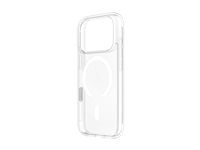 Belkin SheerForce Clear Series - Baksidesskydd för mobiltelefon - MagSafe-kompatibilitet - tillverkas av återvunna material - klar - för Apple iPhone 17 Pro MSA031HQCL