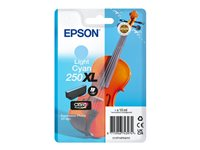 Epson 250XL - 10 ml - XL - ljus cyan - original - blister - bläckpatron - för P/N: C11CL95401, C11CL95402 C13T16P54010