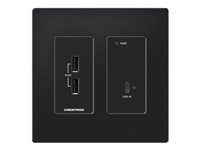 Crestron HD-TXU-4KZ-111-2G-B - Video/ljud/USB-förlängare - sändare - DM Lite - över CATx - upp till 70 m HD-TXU-4KZ-111-2G-B
