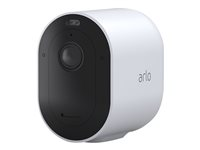 Arlo Pro 4 - Nätverksövervakningskamera - utomhusbruk, inomhusbruk - väderbeständig - färg (Dag&Natt) - 4 MP - 2560 x 1440 - ljud - trådlös - Wi-Fi - USB 2.0 - H.264, H.265 - DC 5 V (paket om 2) VMC4250P-100EUS