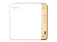 QNAP TS-462 - NAS-server - 4 fack - SATA 6Gb/s - RAID 0, 1, 5, 6, 10, 50, JBOD, 60 - RAM 2 GB - 2.5 Gigabit Ethernet - iSCSI support TS-462-2G
