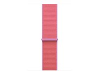 Apple - Slinga för smart klocka - 46mm - 145 - 220 mm - ljus guava MHYW4ZM/A