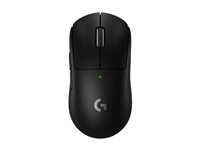 Logitech G PRO X SUPERLIGHT 2 SE - Mus - gaming - optisk - 5 knappar - trådlös - 2.4 GHz - USB Logitech LIGHTSPEED-mottagare - svart 910-007554