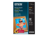 Epson - Blank - 102 x 152 mm - 200 g/m² - 20 ark fotopapper - för EcoTank ET-2850, 2851, 2856, 4850; EcoTank Photo ET-8500; EcoTank Pro ET-5800 C13S042546