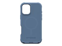 OtterBox Defender Series - Baksidesskydd för mobiltelefon - MagSafe-kompatibilitet - silikon - baby blue jeans (blå) - för Apple iPhone 16 Plus 77-95946