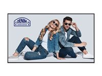 LG 55UH5N-M - 55" Diagonal klass UH5N-M Series LED-bakgrundsbelyst LCD-skärm - digital skyltning med integrerat Pro:Idiom - webOS - 4K UHD (2160p) 3840 x 2160 - kant-LED - svart 55UH5N-M