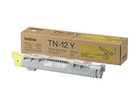 Brother TN12Y - Gul - original - tonerkassett - för Brother HL-4200CN TN12Y