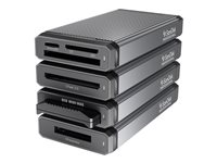 SanDisk Professional PRO-READER - Kortläsare (CFexpress 2.0 Type B) - USB-C 3.2 Gen 2 SDPR1F8-0000-GBAND
