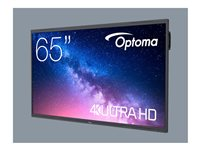 Optoma Creative Touch 5653RK - 65" Diagonal klass 5-Series LED-bakgrundsbelyst LCD-skärm - interaktiv - med pekskärm (multitouch) - 4K UHD (2160p) 3840 x 2160 - Direct LED H1F0C0NBW101