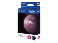 Brother LC1220M - Magenta - original - bläckpatron - för Brother DCP-J525W, DCP-J725DW, DCP-J925DW, MFC-J625DW, MFC-J825DW; MyMio MFC-J825N LC1220M